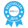 Jollydays Bestseller Sticker 2019_148x148_kl