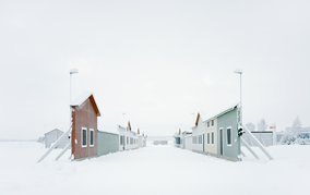 Gregor Sailer, Fahrzeug-Testgelände, Carson City, Schweden, 2016, aus der Serie The Potemkin Village