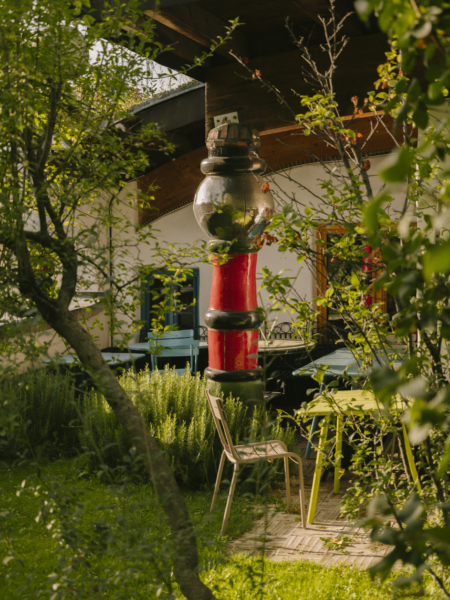 Garten der Dachgeschosswohnung